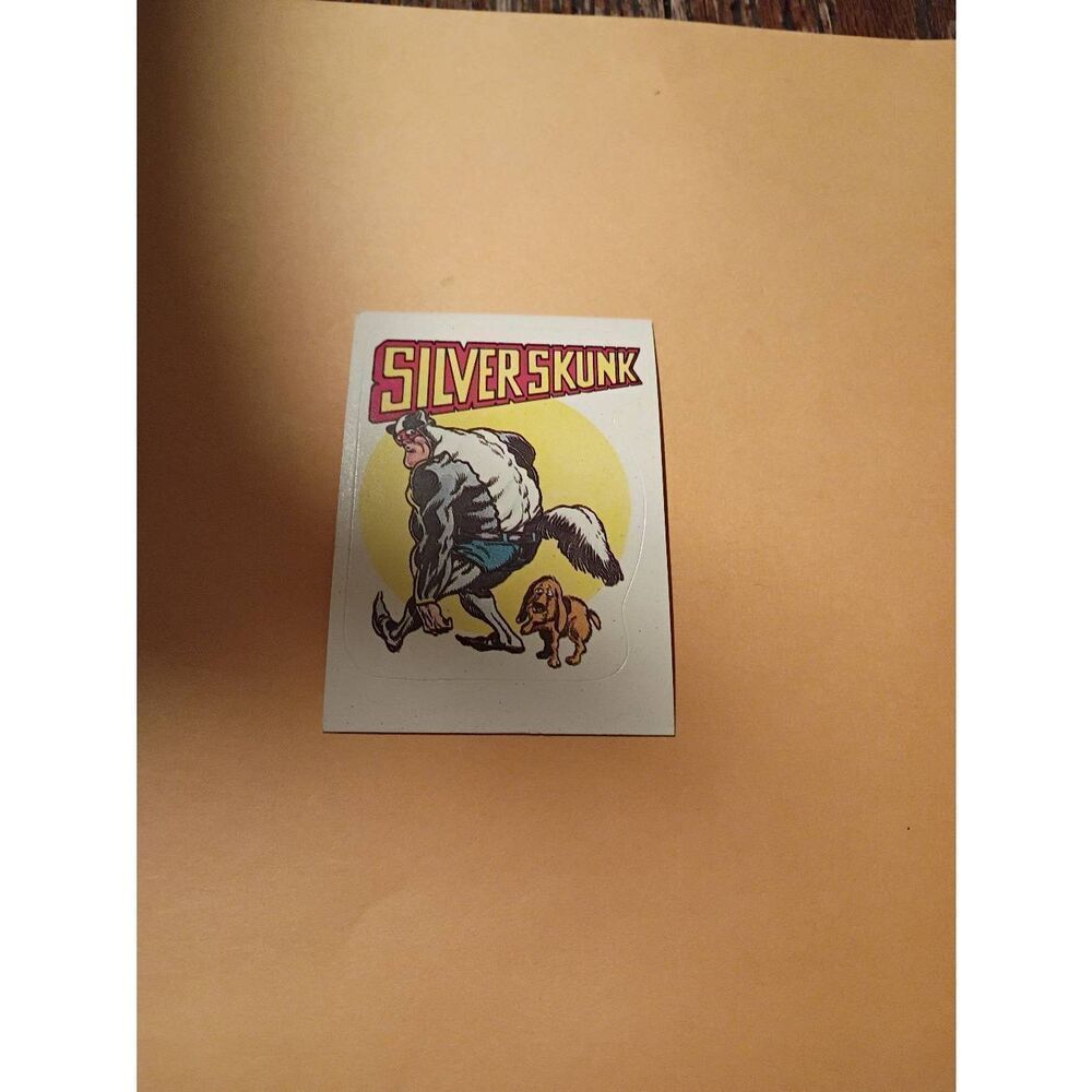 1983 General Mills Zero Heroes Trading Card Sticker Card Vintage #24
